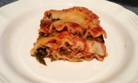 Lasagna made layer by layer by my wife and mom