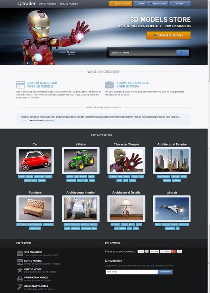 CGTraderV2-Homepage